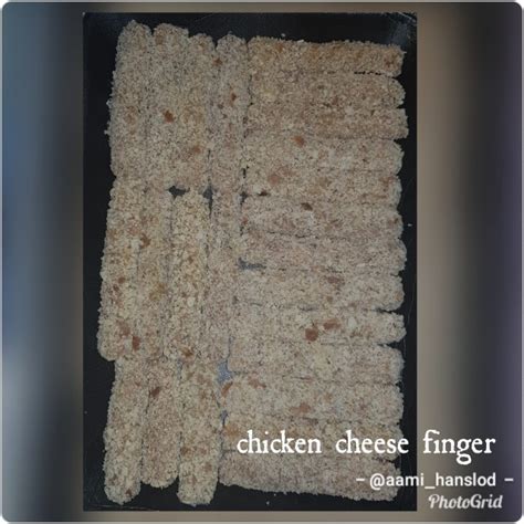 Chicken Cheese Finger recipe by Aami Hanslod