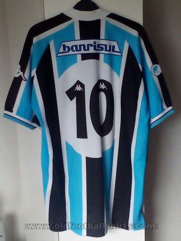 Gremio Home Football Shirt Sponsored By Banrisul