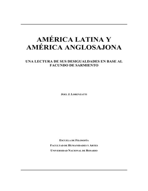 AmÉrica Latina Y AmÉrica Anglosajona