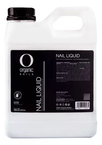 Monomero Liquido Para U As Litro By Organic Nails Mercadolibre