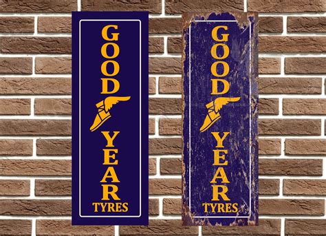 Goodyear Metal Sign Auto Junk Uk Ltd