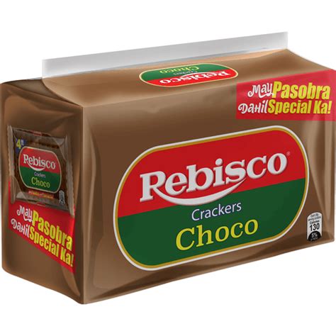 Rebisco Crackers Choco | 10pcs | Chips & Crackers | Walter Mart