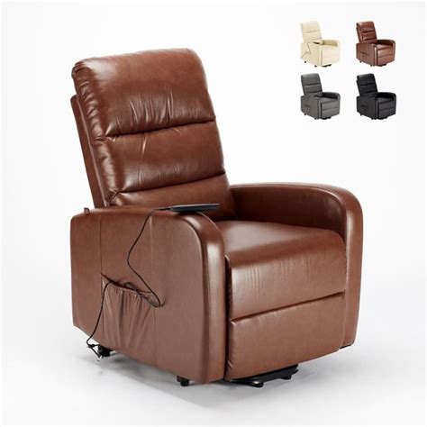 Fauteuil relax électrique inclinable avec élévateur de personnes en