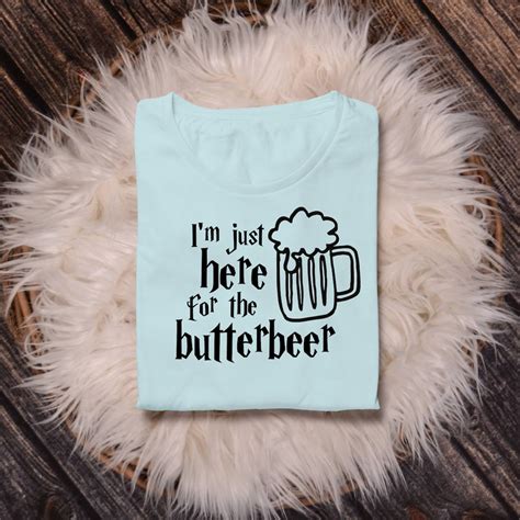 Here For The Butterbeer Svgpngpdf Etsy