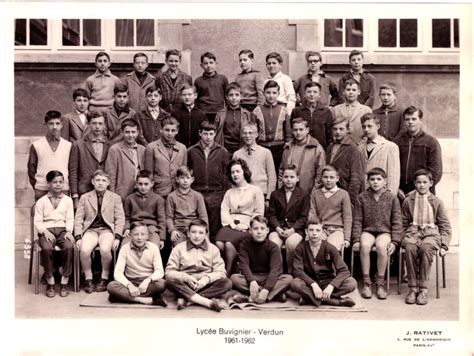 Photo De Classe Cinquième De 1961 Collège Buvignier Copains Davant