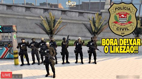 GTA 5 RP POLÍCIA CIVIL É AÇÃO TODA HORA ABCD ROLEPLAY 3ª TEMPORADA