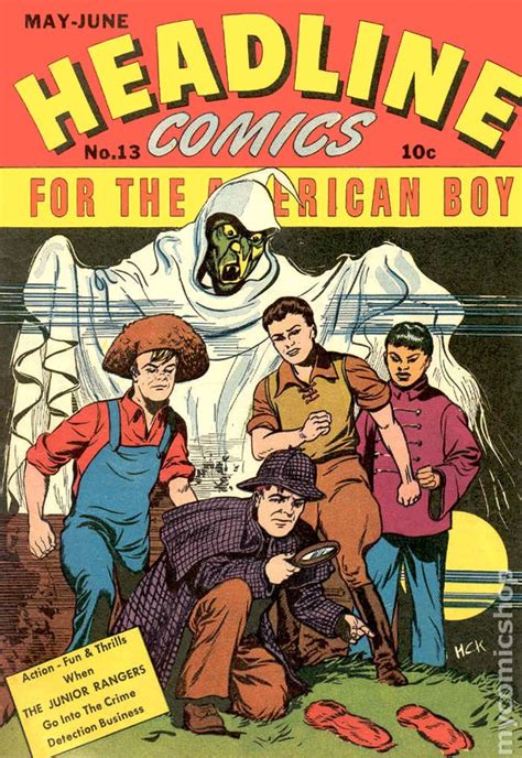 Headline Comics 1943 Prize Comic Books