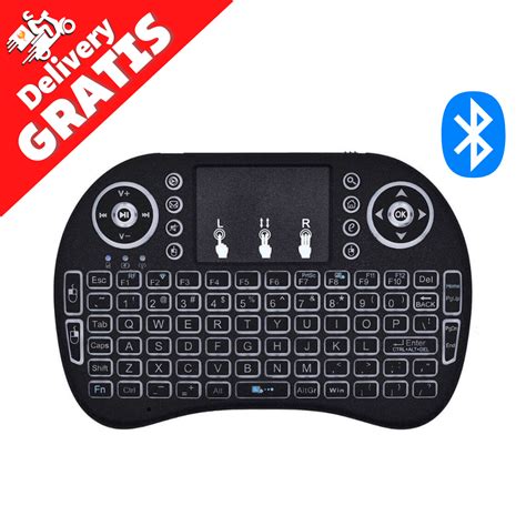 Mini Teclado Mouse Bluetooth Iluminado P Smart Tv Box Pro Delivery Gratis Fenix Import Perú