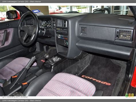 Black Interior Dashboard for the 1990 Volkswagen Corrado G60 #87346486 ...