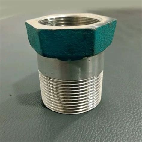 Round Circular 15mm Male Stainless Steel Hex Reducing Bush For