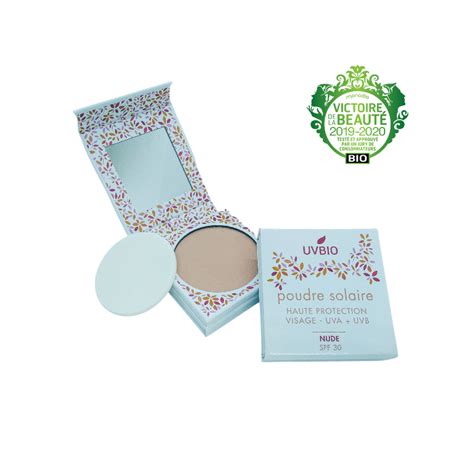 Poudre Solaire BIO Haute Protection Nude Indice G UVBIO