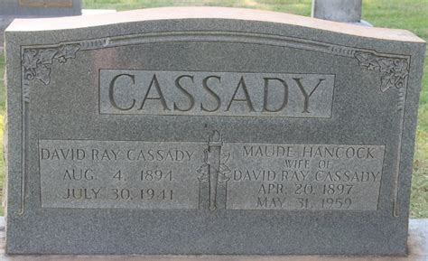 Maude Alma Hancock Cassady 1897 1959 Find A Grave Memorial