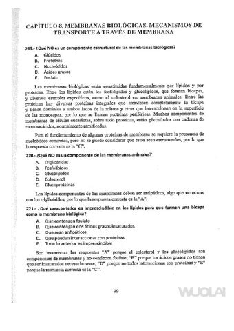 Preguntas Bioquimica Test Parte Pdf