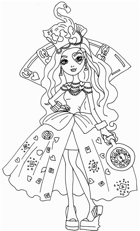 Coloring Pages For Girls Ever After High