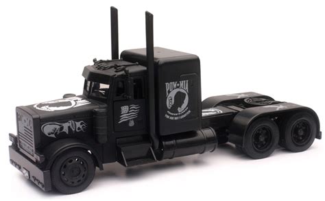 New Ray Toys Black Out Peterbilt 379