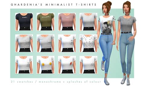 Sims 4 Cc Maxis Match Clothing Folder Jesspan