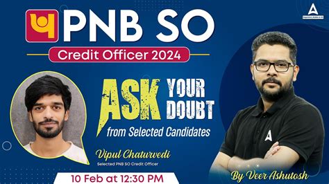 PNB SO Credit Officer 2024 Ask Your Doubt From Selected Candidates