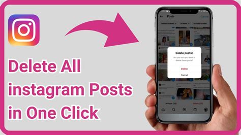 How To Delete All Instagram Posts In One Click YouTube