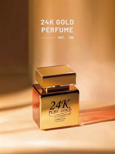 K Pure Gold By Lonkoom Parfum Gift For Her Perfume Box Wrapping