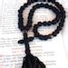 50 Knots Pure Wool Prayer Rope Orthodox Komboskini With Wooden Etsy