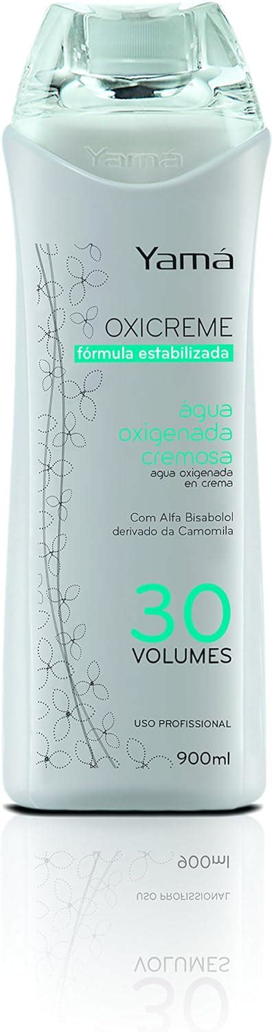 Água Oxigenada Cremosa 30V Yama Branco Amazon br