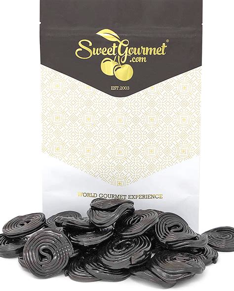 Sweetgourmet Italian Black Licorice Wheels Bulk Candy 1 Pound: Nutrition & Ingredients | GreenChoice