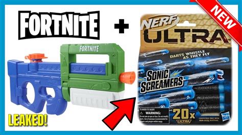 Nerf Super Soaker Fortnite Compact Smg Water Blaster Pump Action