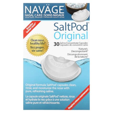 Заказать Nasal Care, Солевой раствор для промывания носа, Saltpod ...