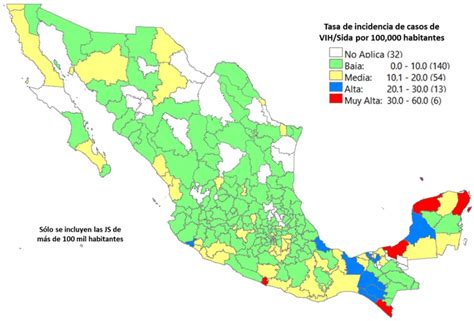 La incidencia del VIH Sida en México un análisis territorial LaSalud mx