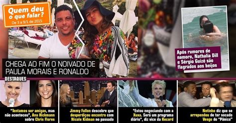 Quem Deu O Que Falar 3 1 A 9 1 2014 Fotos UOL TV E Famosos