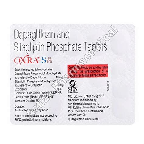 Oxra S Mg Packaging Size Tablets In Strip At Rs