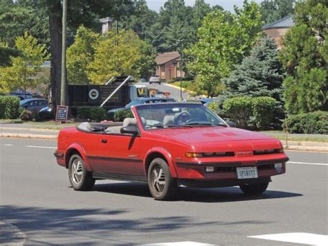 In Motion Classic 1989 Pontiac Sunbird Gt Convertible The Spirit Of