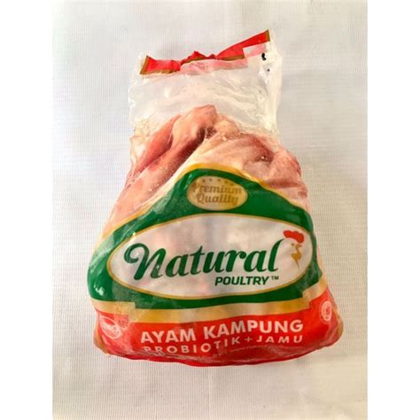 Jual Ayam Kampung Asli Natural Poultry 700 800gr Indonesiashopee