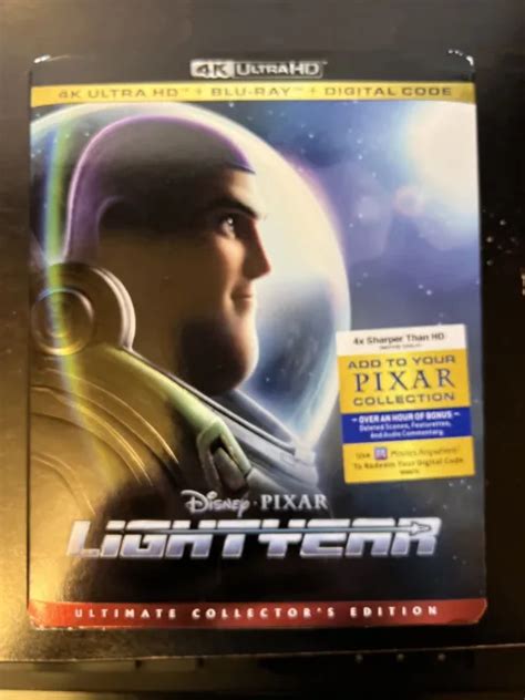 Disney Pixar Lightyear K Ultra Hd Blu Ray No Digital Please Read