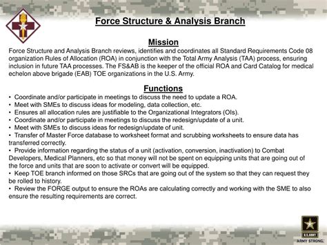 Ppt Army Combat Developments And The Laboratory Safmls 2010