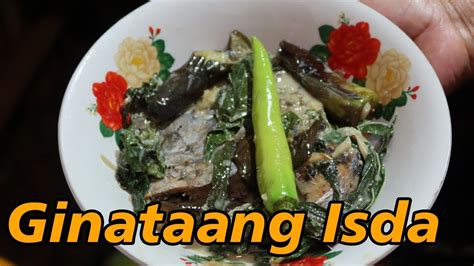 A Taste Of Bicol How To Make Ginataang Isda With Talbos Ng Kamoteng