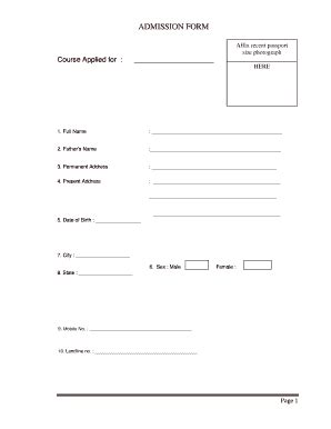 Identification Certificate Format Fill Online Printable Fillable