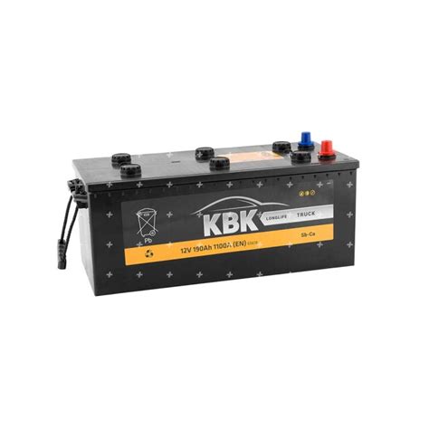 KBK 190Ah Longlife Truck — AKUMULATORI BG