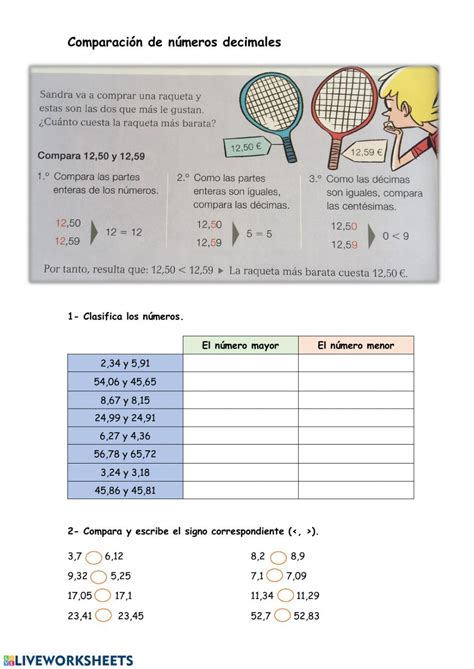 Worksheets Comparing Numbers Distributive Property Addition And