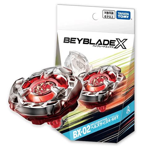 Takara Tomy Beyblade X Bx 02 Starter Hells Scythe 4 60t Balance