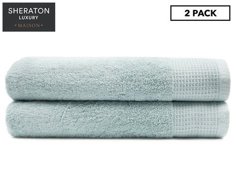 Sheraton Luxury Maison Greenwich Bath Towel Pack Cloud Blue Catch