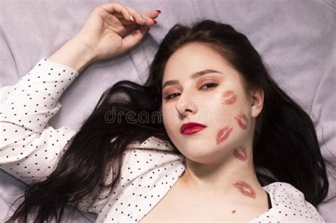 Lipstick Kisses Lesbian Stock Photos Free Royalty Free Stock Photos From Dreamstime