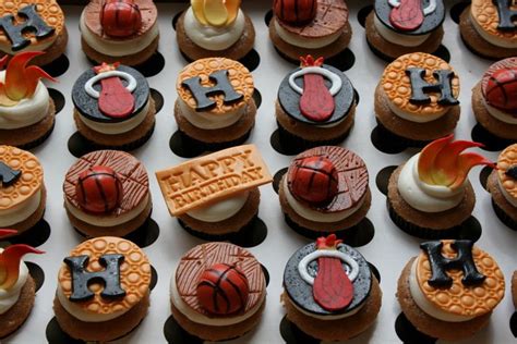 Miami Heat Cupcakes Fun Cupcake Ideas