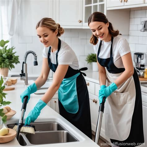 Tradwives In Domestic Chores Stable Diffusion Online