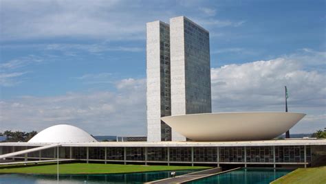 National Congress Of Brazil Designed By Oscar Niemeyer 1960