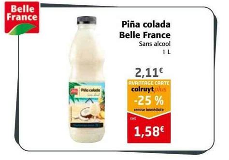 Promo Pi A Colada Belle France Sans Alcool Chez Colruyt