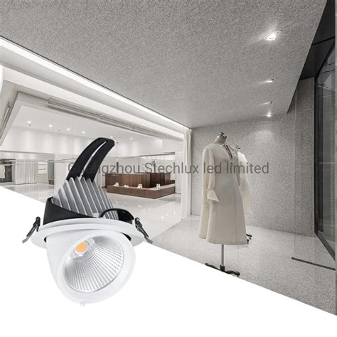 W Cob Led Gimbal Adjustable Recessed Downlight Trunk Light Ceiling