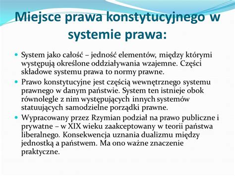 Prawo Konstytucyjne Mgr Sylwia Chamerska Wykorzystane źródła ppt