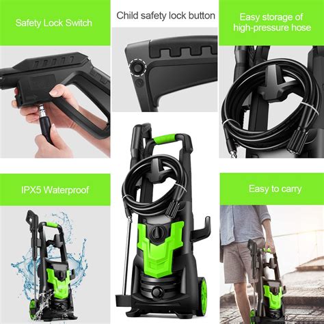 Wholesun Psi Electric Pressure Washer W High Power Washer Gpm