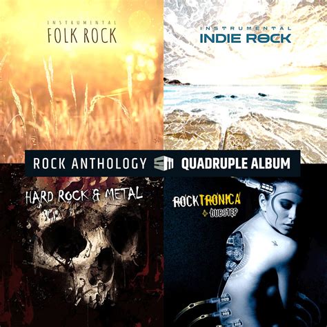 Royalty free rock music - QUADRUPLE ALBUM | License & download now